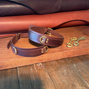 Leather Bongage Set | RM Williams Leather & Solid Brass Hardware