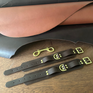 Leather Bongage Set | RM Williams Leather & Solid Brass Hardware