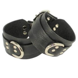 Leather Cuffs | Statement | Silver