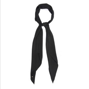 Black blindfold scarf, bdsm, pleasure tie, little black scarf