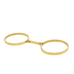 Handcuff Bangle 18k Gold