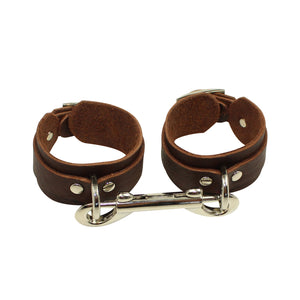 Leather Cuffs | RM Williams | Silver