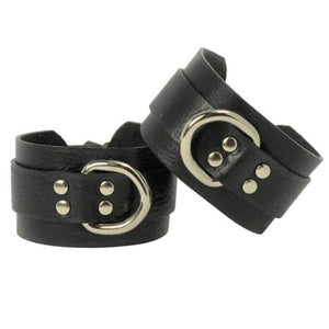 Leather Cuffs | Statement | Silver