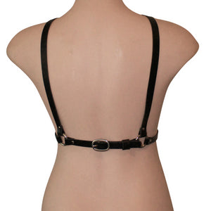 Leather Harness | Silver