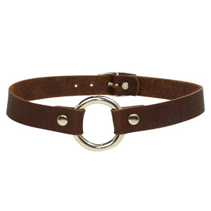 Choker | RM Williams Leather | Silver