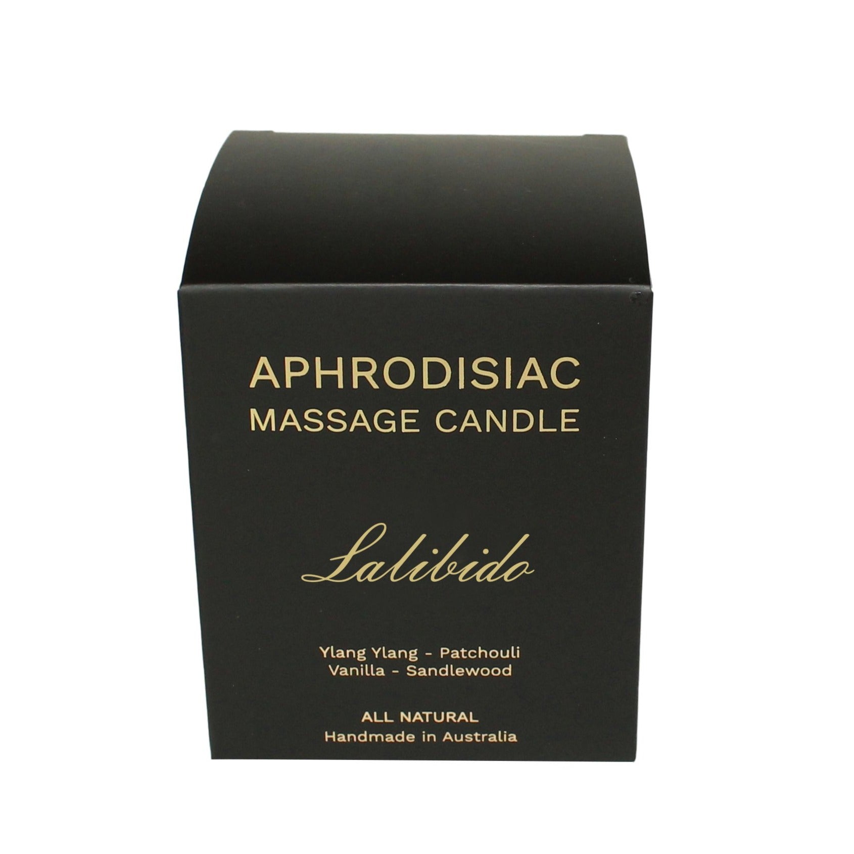 Massage Oil Candle, Massage Candle, Body Oil Candle | Aphrodisiac Blend | Enjoy 5-8 Full Body Massage Treatments | All Natural